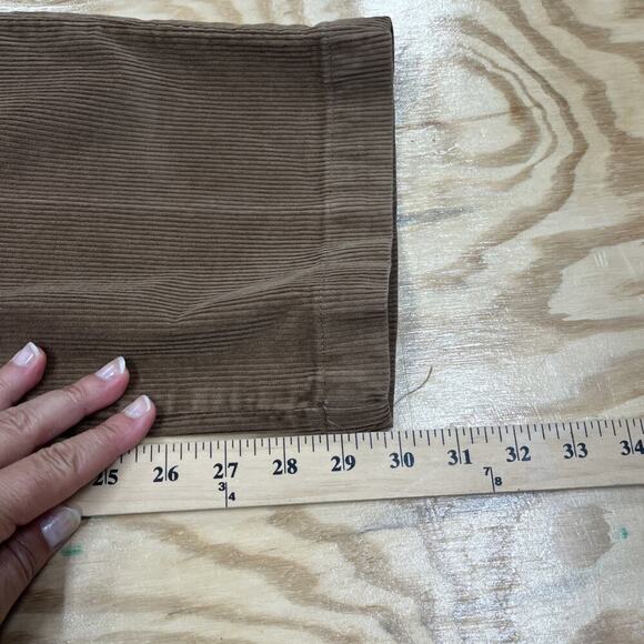 LL BEAN Corduroy Pants Stretch Country Classic Fit Men's 40X30 Brown Old Money - Picture 10 of 12